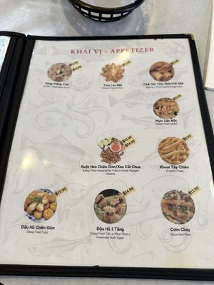 Tràm Chim Live King Crab Menu